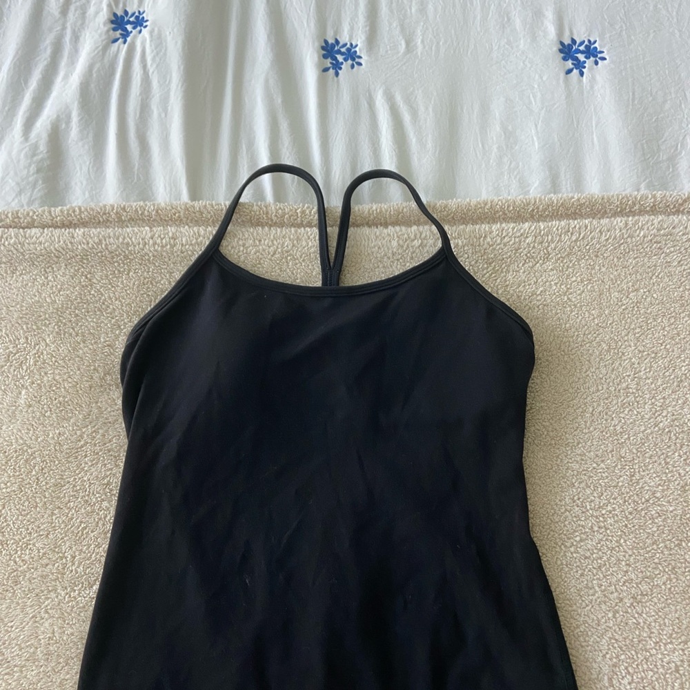 lululemon athletica Black Tank Top